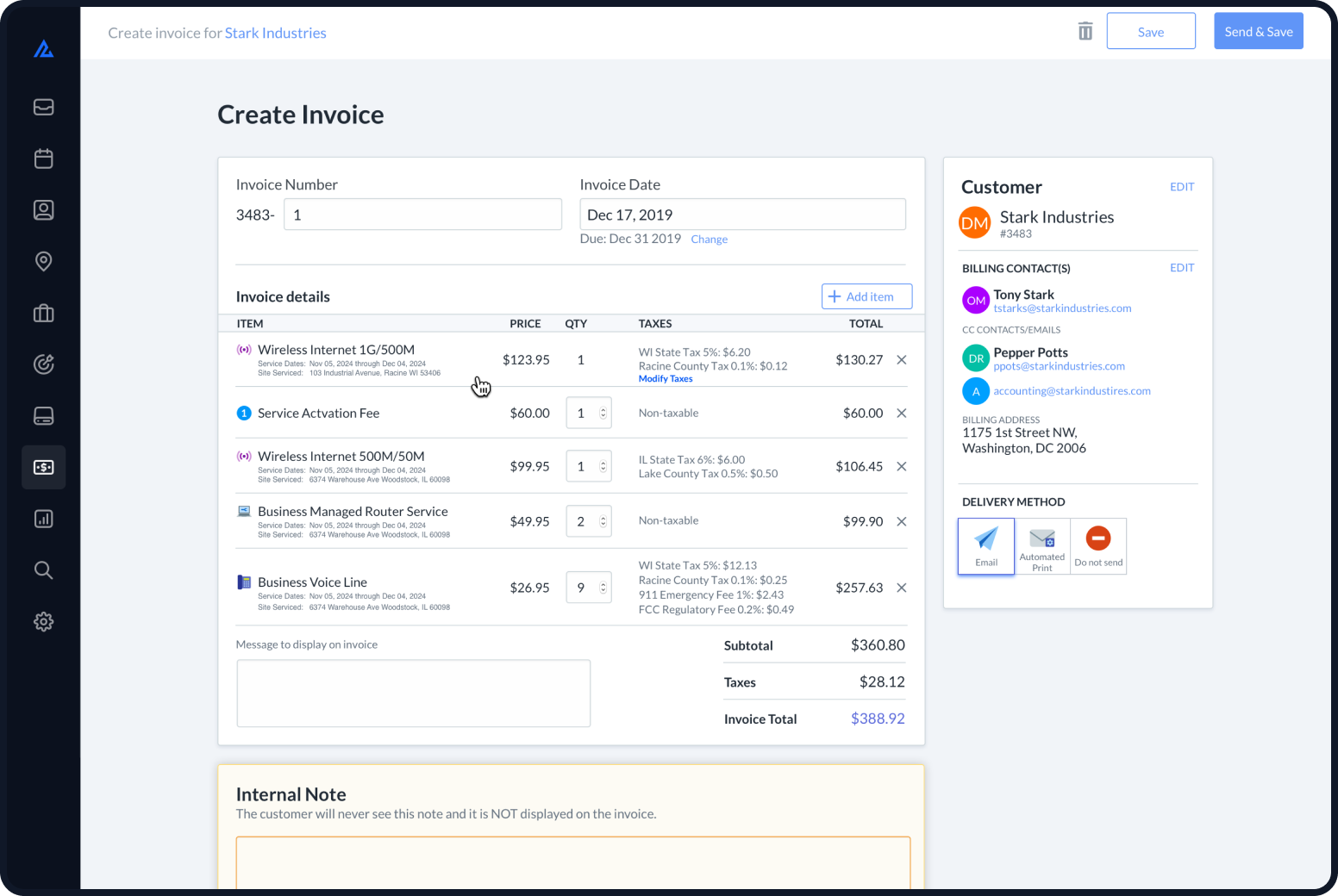 Nucleo Screenshot